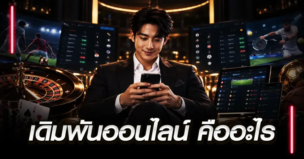 เดิมพันออนไลน์ คืออะไร